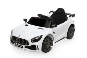12V Lizenziertes Mercedes GTR Kinder Elektrofahrzeug Weiß